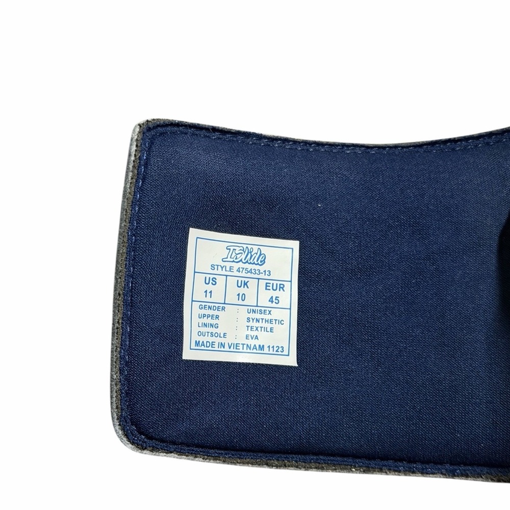 Indiana Fever Caitlin‎ Clark Slide Sandals ISlide WNBA Size 11 Blue Unisex READ - Picture 4 of 9